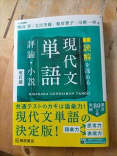 【完全新品】読解を深める 現代文単語 評論・小説 改訂版