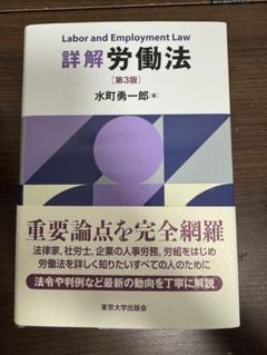 詳解 労働法 第3版 未使用新品 詳解 労働法 第3版 - 東京大学出版会