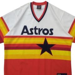 80s USA製　Majestic Astros ゲームシャツ