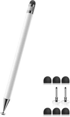 タッチペン 2 in 1 スタイラスペン 2本セット 高感度 高精度
