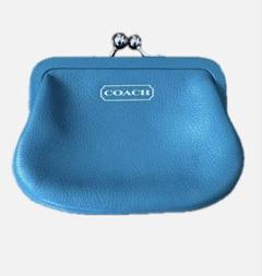 美品✨ コーチ COACH コインケース 小銭入れ シグネチャー デニム 丸型 COACH - COACH コイン ケース 丸型の通販 by はみがきりんのお