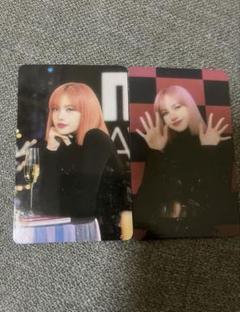 新品BLACKPINK MOON FESTA 韓国限定トレカ　カードリサ2枚