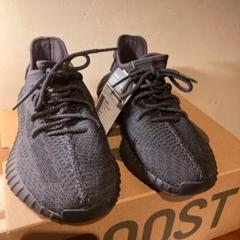 新品未使用yeezy boost 350 v2 black 27cm