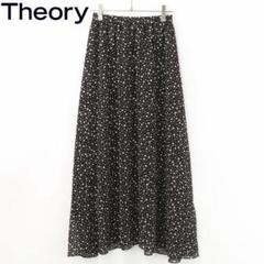 ✨極美品✨ セオリー 24SS リネンスカート フレア ロング 麻100% S ✨極美品✨ セオリー 24SS リネンスカート フレア ロング 麻100