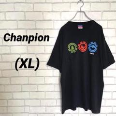 chanpionチャンピオン オーバーサイズ　黒Tシャツ XL 大きいサイズ　夏
