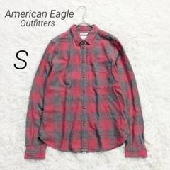 アメリカンイーグルアウトフィッターズ シャツ 長袖 綿100 アメカジ S