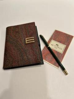ETRO エトロ ペイズリープリント 差し込み式　 手帳カバー