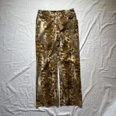 y2k 90s vintage leopard レオパード　ヒョウ柄　パンツ