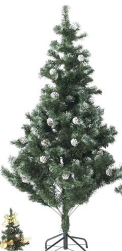 【新品（イルミ付き）】CAPTAIN STAGクリスマスツリー松かさスノー180 4570190991113_05.jpg