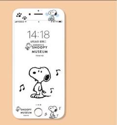 【タイムセール】iPhone7/8 スヌーピー iPhone保護フィルム