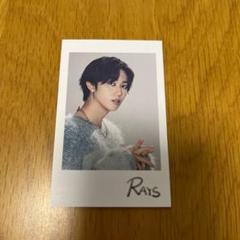 17枚　阿部亮平　チェキ風フォトカード SnowMan rays 同梱割⭕️ SnowMan アルバム RAYS 購入特典 チェキ風カード