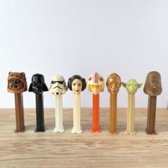ペッツ（PEZ）スターウォーズ　ストラップホルダー　全8種類 ペッツ PEZ スターウォーズ ストラップホルダー C-3PO 未使用の