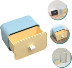収納ケース付き　転倒防止器具 ツートンカラー　ブルー イエロー