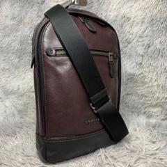 極美品 COACH コーチ グラハム ボディーバッグ ショルダーバッグ レザー