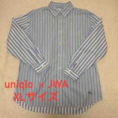 UNIQLO ユニクロ JWA 長袖 シャツ ストライプ XL