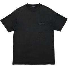 BALENCIAGA バレンシアガ Tシャツ・カットソー 黒 2008824S0158 balenciaga tシャツ（メンズトップス） | ファッション の