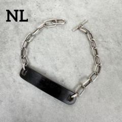 NL ニール LEON Buffalo Horn Silver Bracelet