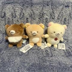 リラックマ コリラックマ チャイロイコグマ てのりぽっちゃりほにゃぐるみ リラックマ コリラックマ チャイロイコグマ てのりぽっちゃりほ