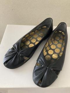 なぽ様　ツモリチサト　WALK フラットシューズ 美品 ツモリチサトウォーク フラットシューズ 日本製 ブラック