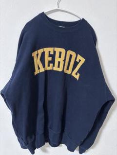 Keboz ネイビー スウェット Mサイズ KEBOZ BB LOGO SWEAT HOODIE HEATHER GRAY 23FA-I（ケボズ