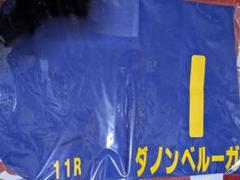 【日本ダービー限定販売】ダノンベルーガ　ミニゼッケン＆ストラップ ミニゼッケン