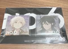 NO.6 » ＜再販＞☆限定☆NO.6 スクエア缶バッジセット 紫苑