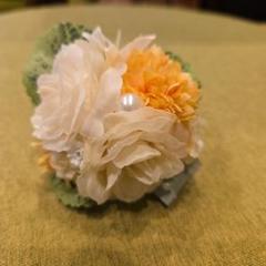 コサージュ　ハンドメイド