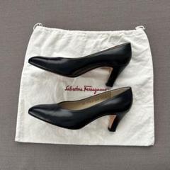 美品 フェラガモ パンプス ネイビー 冠婚葬祭 受験 美品 フェラガモ パンプス ネイビー 冠婚葬祭 受験 - メルカリ