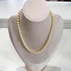 【美品】アコヤ真珠★パールネックレス★シルバー刻印あり★箱あり