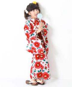 devirock帯付き浴衣 160未使用タグ付き