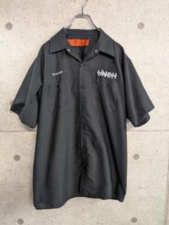 RED KAP ブラック ワークシャツ L