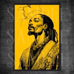 APPLEBUM Snoop Dogg 浮世絵ポスター スヌープ 濱口健 A1