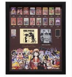 ONE PIECE 25周年記念 額装ピンズセット88巻〜105巻　新品未開封