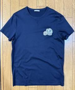MONCLER ネイビー Tシャツ Sサイズ - メルカリ