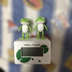 KERO CLOCK カエルのフィギュア付きデジタル時計 Amazon.com: Rhythm 8RDA46RH03 Alarm Clock, Digital Clock