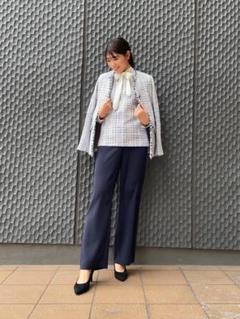 【極美品】23年　セオリーリュクス　ジャケット　ツイード　Crevon 極美品】23年 セオリーリュクス ジャケット ツイード Crevon