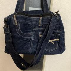 デニムトート肩掛けショルダーバッグ美品