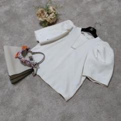 ♥美品heve♥のお袖りぼんブラウス
