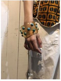 公式の店舗 ジャンティークで購入 ルーサイトバングル メルカリ - アクセサリー