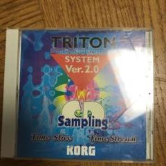 KORGトライトンVer2.0 サンプリングCD