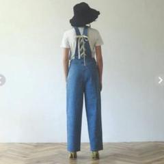 新品 searoomlynn / サイドカッティングデニムサロペット（Mサイズ）