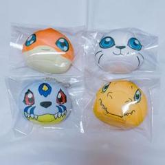 デジモン アグモン テイルモン ガブモン パタモン ビーズクッション
