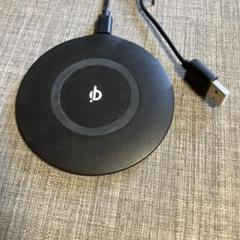 ワイヤレス充電器 USB接続 黒