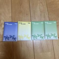 TWICEアルバムthis is for 予約特典トレカ コンプ