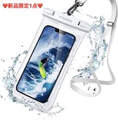 ♥️新品♥️防水スマホケース TORRAS クリア IPX8認証 6.9インチ対応