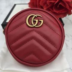 【未使用に近い】 GUCCI グッチ コインケース 小銭入れ 財布 マーモント