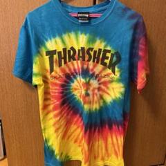 THRASHER スラッシャー タイダイ Tシャツ スケボー スケーター Mのサムネイル