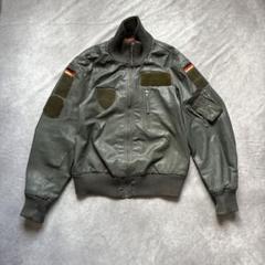 00s ドイツ軍 レザーフライトジャケット　マルジェラ サンプリング 00s ドイツ軍 レザーフライトジャケット マルジェラ