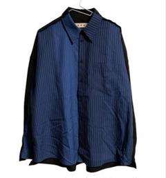 MARNI ドッキングカットソー　Tシャツ　ストライプ袖　バッグリボン MARNI ドッキングカットソー Tシャツ ストライプ袖 バッグリボン