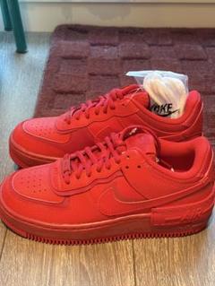 【新品タグ付き】NIKE ナイキ 22.5 エア フォース 1 レッド 赤 NIKE AIR FORCE 1 '07 LV8 